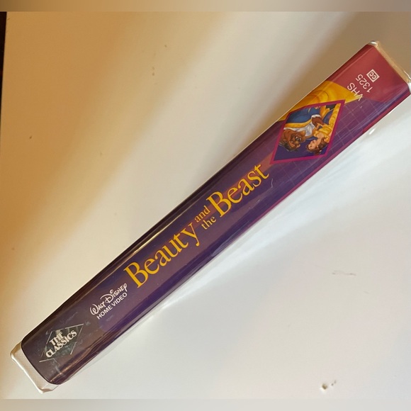 Very Rare Vintage 1992 Disney Beauty and the Beast VHS Black Diamond Classic - Picture 2 of 5